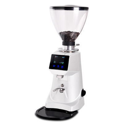 64mm Flat Burr Electric Commercial Turkish Coffee Grinder Aluminum Alloy Material