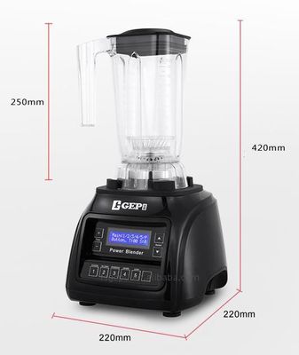 Powerful 220V Multifunctional Commercial Blender for Vegetable Slicing and Ice Crushing