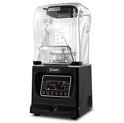 220V Low-Noise Multifunctional Heavy Duty Blender with 1800W and Plastic Container