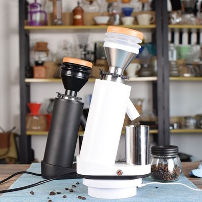 40mm Conical Burr Coffee Grinder for Cappuccino Latte Espresso Maker Stainless Steel 220V