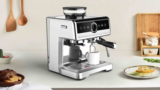 Hotel Commercial Best Expresso Coffee Maker With Unbreakable PC Jar High Speed
