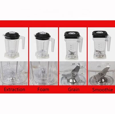 8 Speed Settings 2L Commercial Blender Smoothie Cup Mixing Cup Smoothie Bowl Grain Cup Fruit Juicer Container