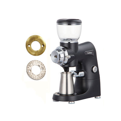 74mm Flat Burr Coffee Bean Grinder For Commercial 43*19*33cm / 6kg