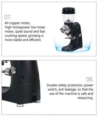 Commercial Grinder Semi-Automatic Coffee Machine with Electric Coffee Grinder DF64