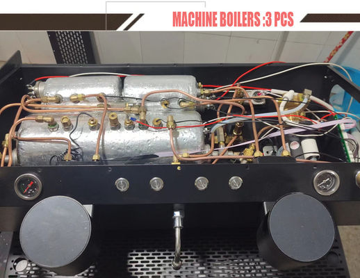 Professional Semi-Automatic Double Group Espresso Machine for Commercial Coffee Making
