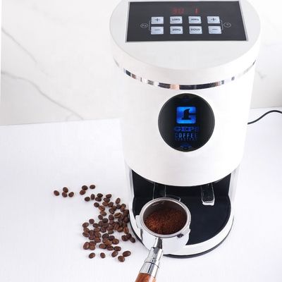 Aluminum Alloy Metal 58mm Electric Coffee Powder Press Machine with Automatic Tamper