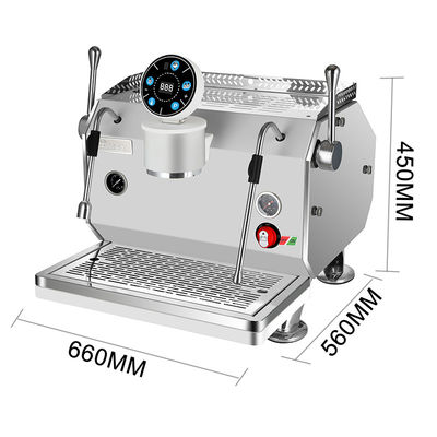 Commercial Semi-Automatic Programmable Espresso Coffee Machine With Italian Design