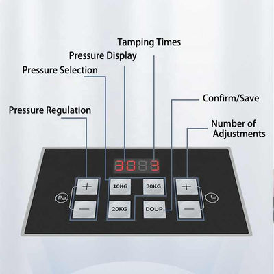 Adjustable Pressure 60W Automatic Coffee Tamper For Commercial Coffee Maker