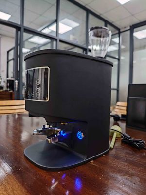 Commercial 58mm Automatic Coffee Tamper with 24V Electric Power and Stainless Steel Body