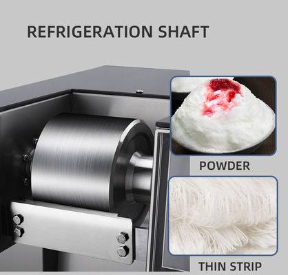 Related to Raw Materials Bingsu Shave Ice Snow Machine with Low Noise Compressor