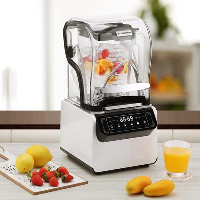 2L Capacity Programmable Electric Smoothie Blender and Juicer Blender for Cafetera