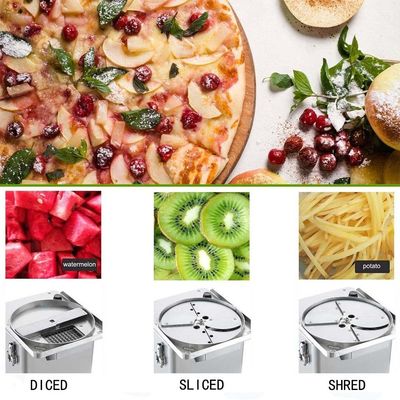 100kg/20 min Work Efficiency Vegetable Dicing Machine for Carrot Potato Cucumber Onion