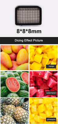 100kg/20 min Work Efficiency Vegetable Dicing Machine for Carrot Potato Cucumber Onion