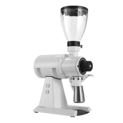 High Speed Electric Coffee Grinder Coffee Mill Machine Black with Flat Burrs Grinding