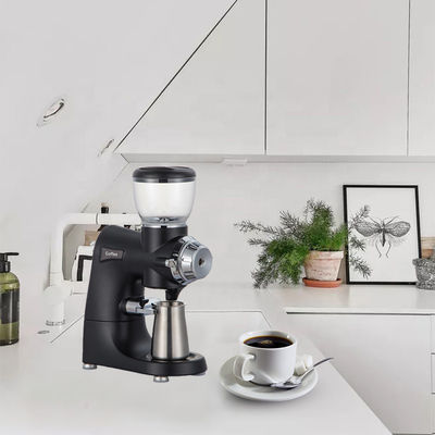 Aluminum Housing Material Adjustable Electric Espresso Coffee Grinder for Shop and Home