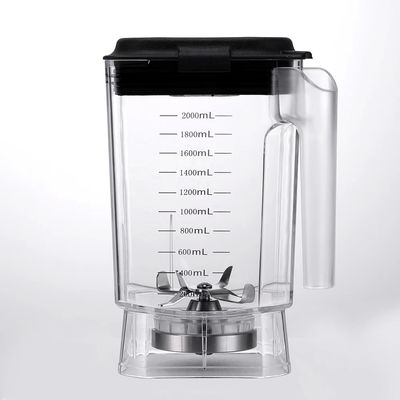 Powerful Electric Smoothie Machine With Soundproof Cover And Commercial Controls