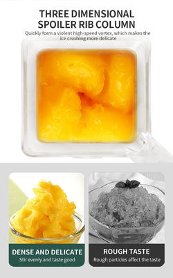 Professional Food Processing Blender with 8mm Thick Soundproof Cover and 220V Voltage