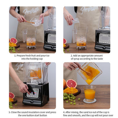 3Hp Smart Programmable DIY Loop Commercial Blender Perfect for Restaurant